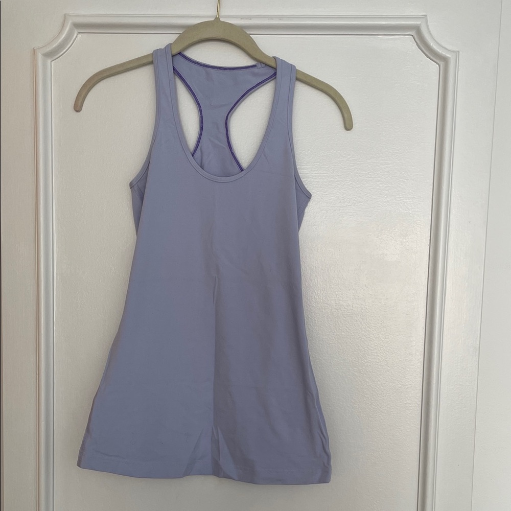 Lululemon Lavender Racerback Tank Top
